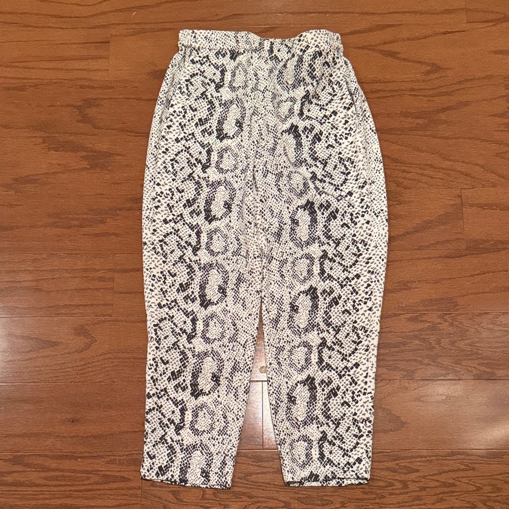 Snake Print Pants